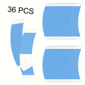 36Pcs/Lot Super Strong Waterproof Double Adhesive Extension Tape Strips