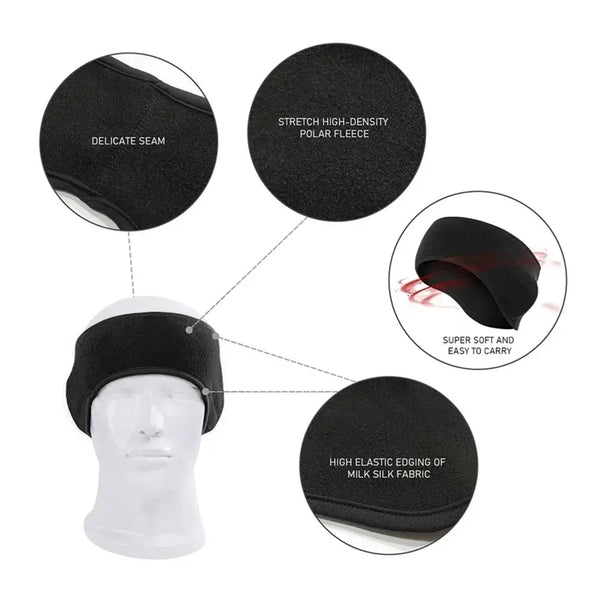 Breathable Windproof Fleece Sweatband