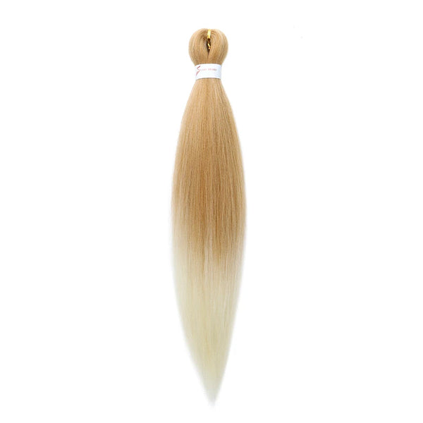 Wigsin 20Inch Synthetic Pre Stretched Yaki Straight Hair Bundles