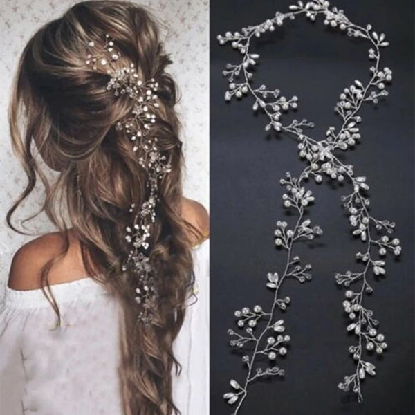 Crystal/Pearl/Rhinestone Hair Vine Wedding Hair Accessory