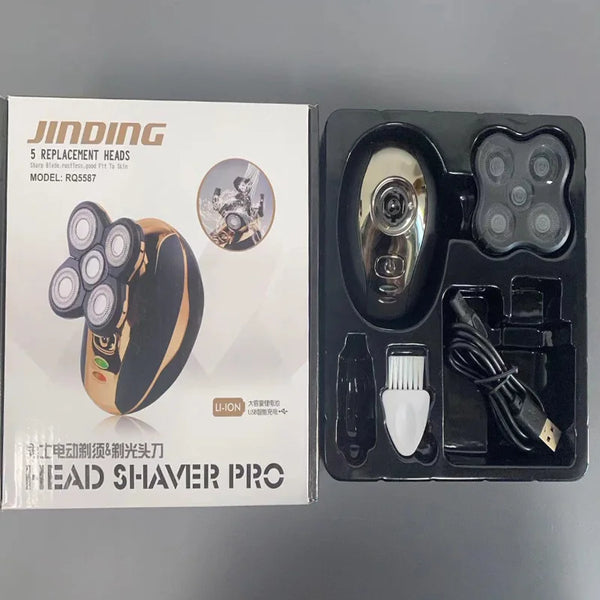 2024 Waterproof Rotary Razor Beard Clipper/Trimmer/Shaver