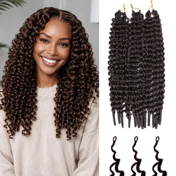 Burmese Synthetic Pre-Looped Crochet Hair