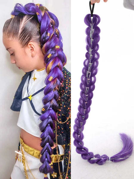 OLACARE 32 Inch Braided Ponytail