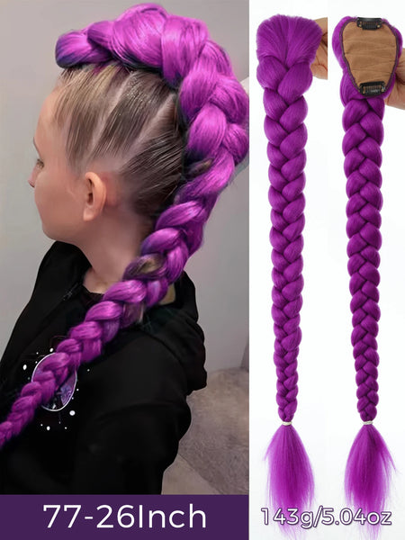 OLACARE 32 Inch Braided Ponytail
