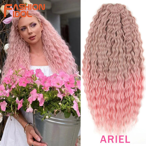 Fashion Idol Synthetic Water Wave Braiding Hair