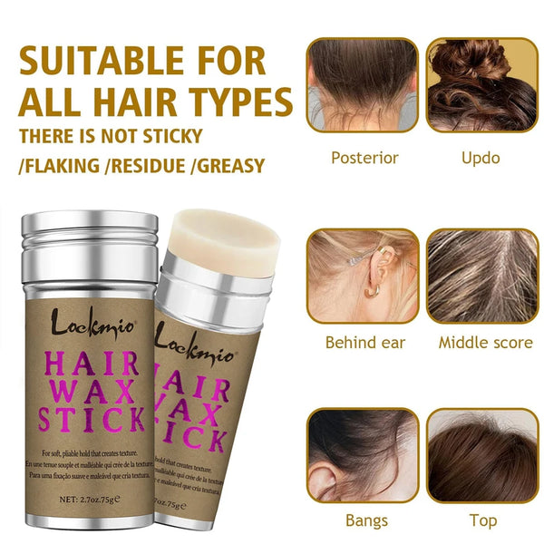 LOCKMIO Women Hair Wax Sticks