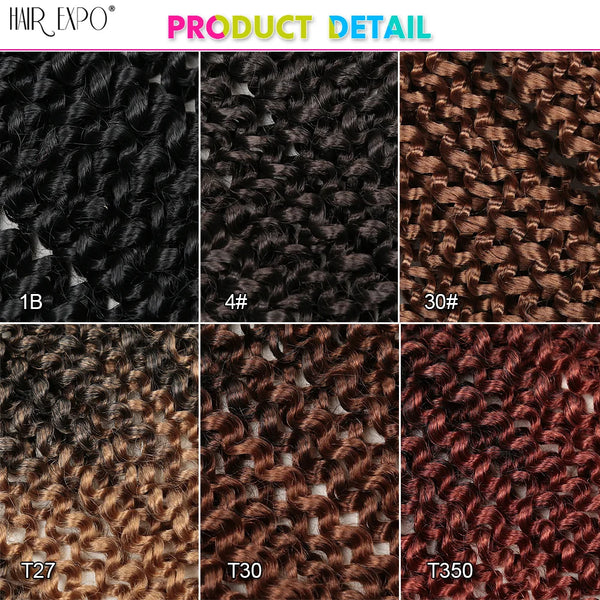 Hair Expo Synthetic 30" Passion Twist Pre-Looped Crochet Hair