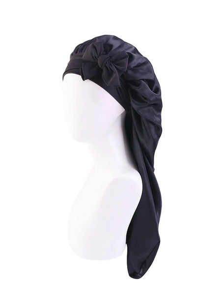 X-Long Satin Bow Nightcap
