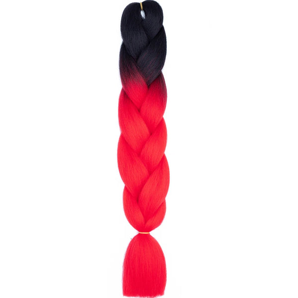 AZQUEEN 24 Inch Kanekalon Jumbo Braid Extensions