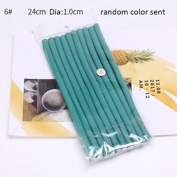 10 Pcs/Set Hair Roller Curling Sticks
