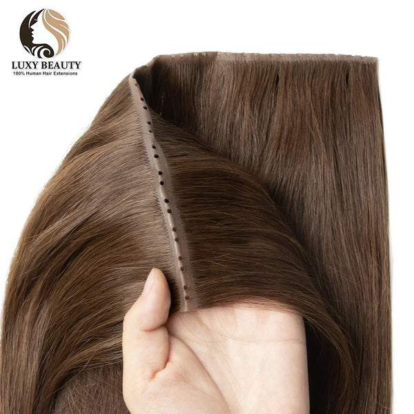 Luxy Beauty Injected Hole Weft Human Hair Extensions