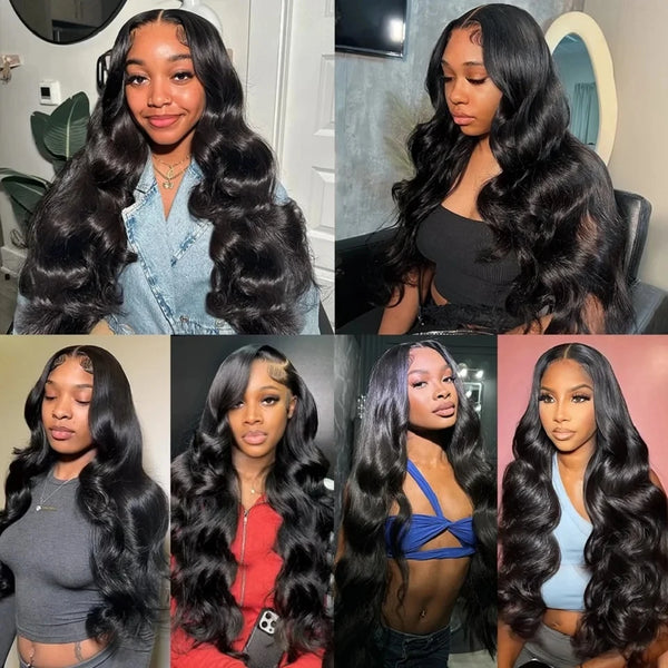 Eotltiue Brazilian Body Wave Remy Human Hair 8PC/Set Clip In Extensions