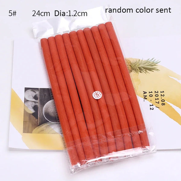 10 Pcs/Set Hair Roller Curling Sticks