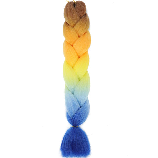 AZQUEEN 24 Inch Kanekalon Jumbo Braid Extensions