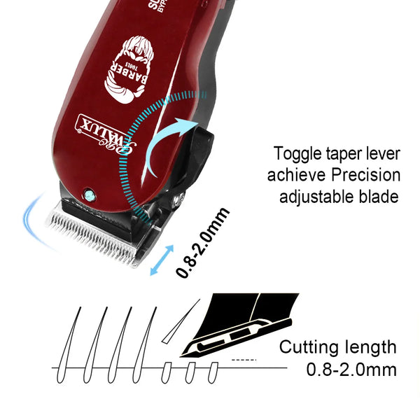 WALUX Professional AC220-240V Hair Clipper/Trimmer