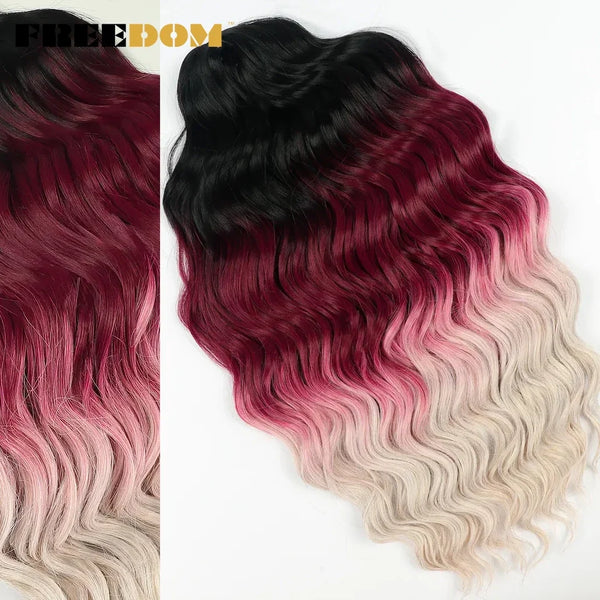 FREEDOM Synthetic Curly Braiding Hair Extensions