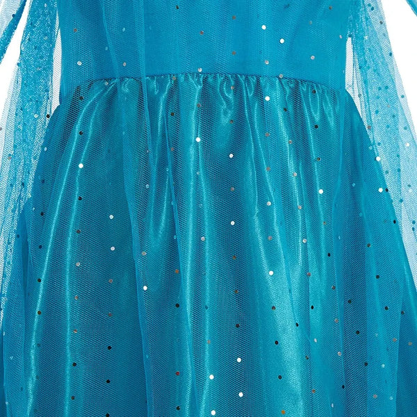 Elsa Princess Costume Dress/Accessories