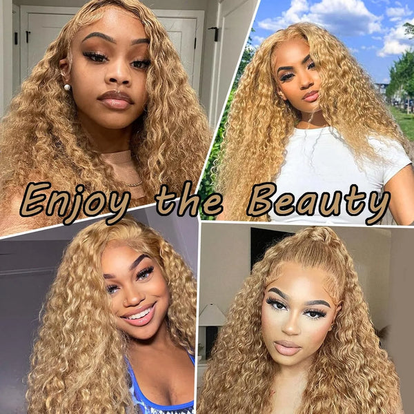 SoGreat Brazilian Deep Wave HD Lace Frontal Remy Human Hair Wig