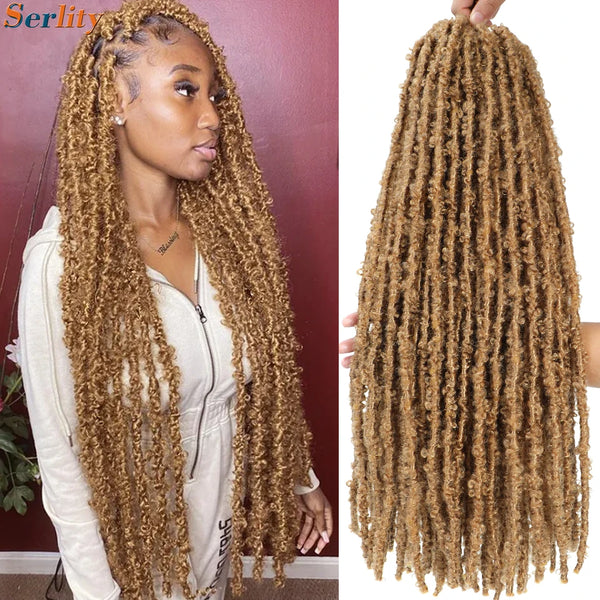 Serlity Butterfly Faux Locs Crochet Hair