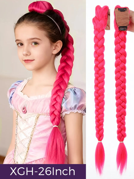 OLACARE 32 Inch Braided Ponytail