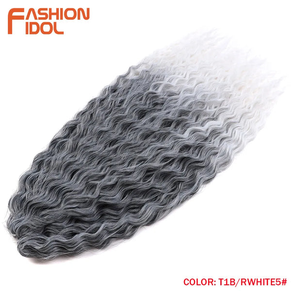 Fashion Idol Synthetic Water Wave Braiding Hair