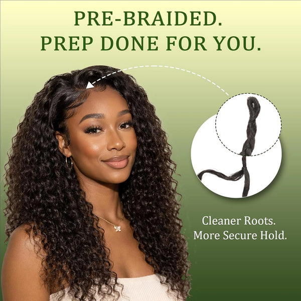 Burmese Synthetic Pre-Looped Crochet Hair