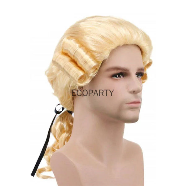 Lawyer Judge Baroque Cosplay Synthetic Wig