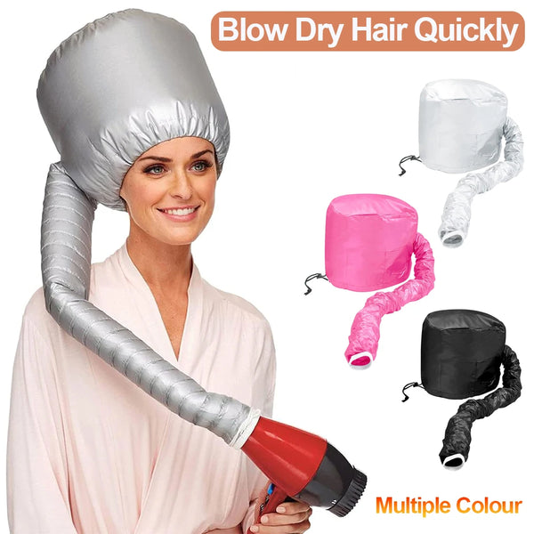 Portable Hair Bonnet Dryer Cap