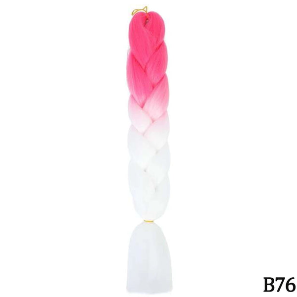 AZQUEEN 24 Inch Kanekalon Jumbo Braid Extensions