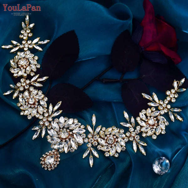 YouLaPan HP286 Luxury Flower Bridal Headband