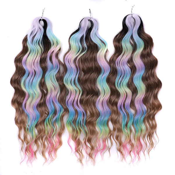 FREEDOM Synthetic Curly Braiding Hair Extensions