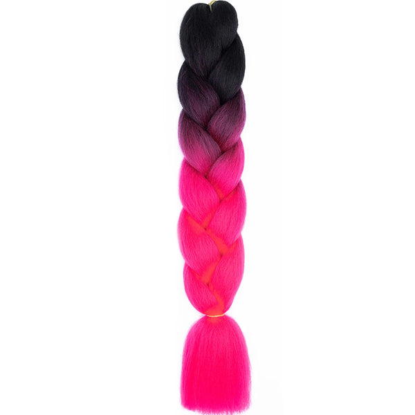 AZQUEEN 24 Inch Kanekalon Jumbo Braid Extensions