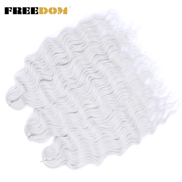 FREEDOM Synthetic Curly Braiding Hair Extensions
