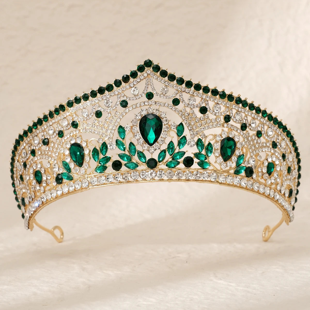 Miallo Bridal Rhinestone Dress Alloy Crown