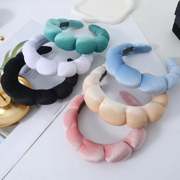 Sponge Headband For Skincare/Makeup Removal/Shower