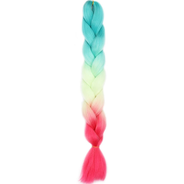AZQUEEN 24 Inch Kanekalon Jumbo Braid Extensions