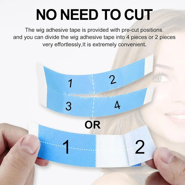 36Pcs/Lot Super Strong Waterproof Double Adhesive Extension Tape Strips