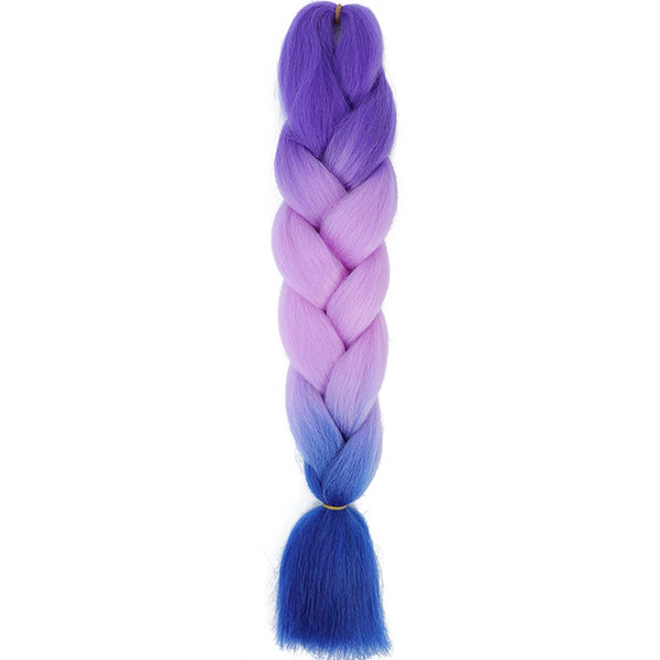AZQUEEN 24 Inch Kanekalon Jumbo Braid Extensions