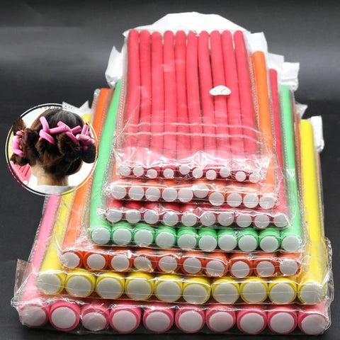 10 Pcs/Set Hair Roller Curling Sticks