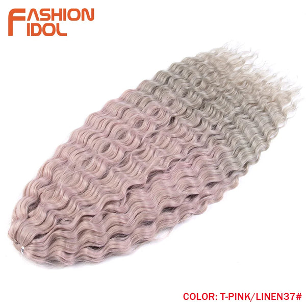 Fashion Idol Synthetic Water Wave Braiding Hair