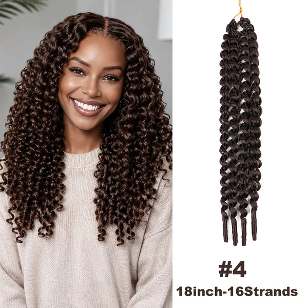 Burmese Synthetic Pre-Looped Crochet Hair