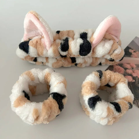 Print Plush Headband 3 pc. Set