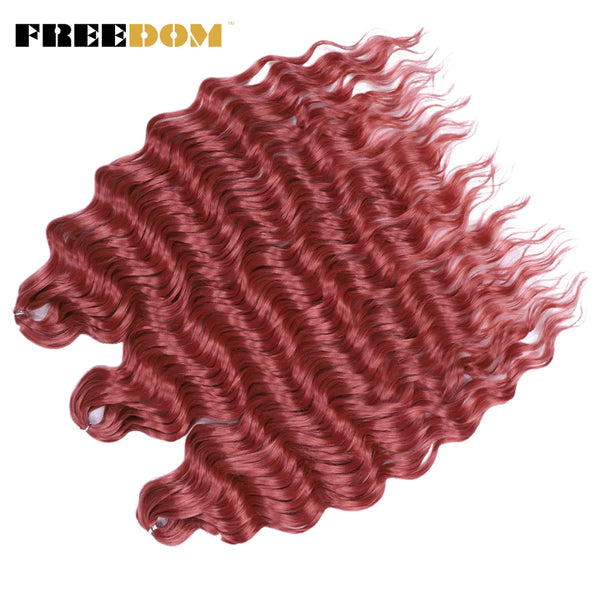 FREEDOM Synthetic Curly Braiding Hair Extensions