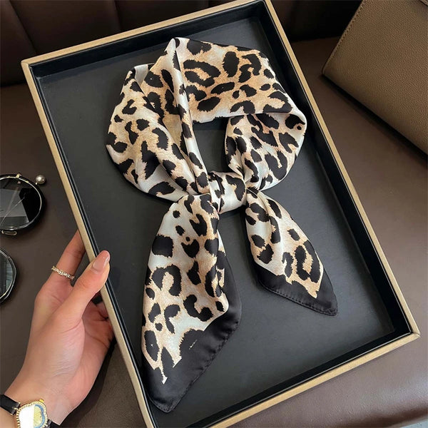 Bohemian Style Print Luxury Silk Scarf