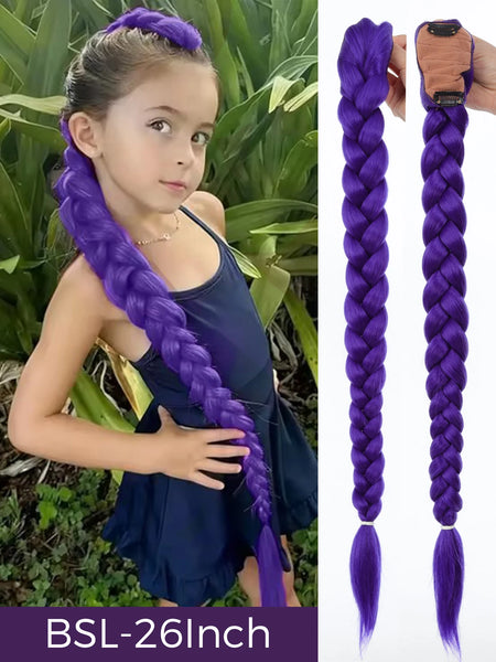 OLACARE 32 Inch Braided Ponytail