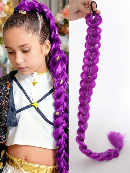 OLACARE 32 Inch Braided Ponytail
