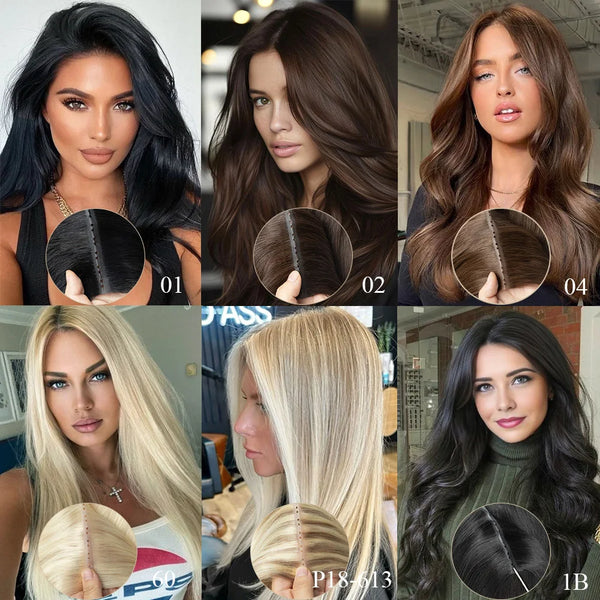 Luxy Beauty Injected Hole Weft Human Hair Extensions