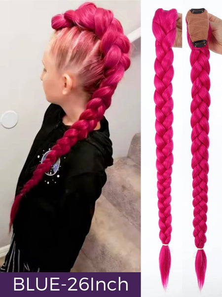 OLACARE 32 Inch Braided Ponytail
