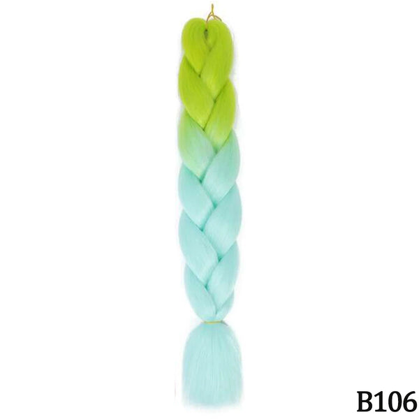 AZQUEEN 24 Inch Kanekalon Jumbo Braid Extensions