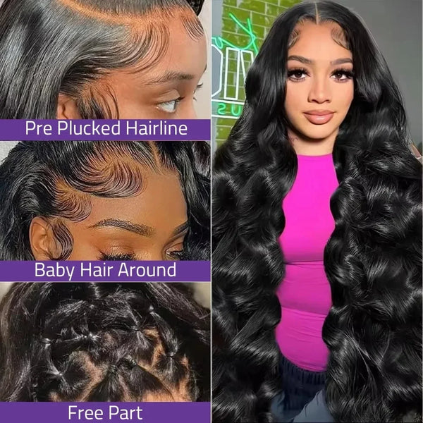 Lovely Princess Brazilian HD Lace Front Body Wave Human Hair Wig